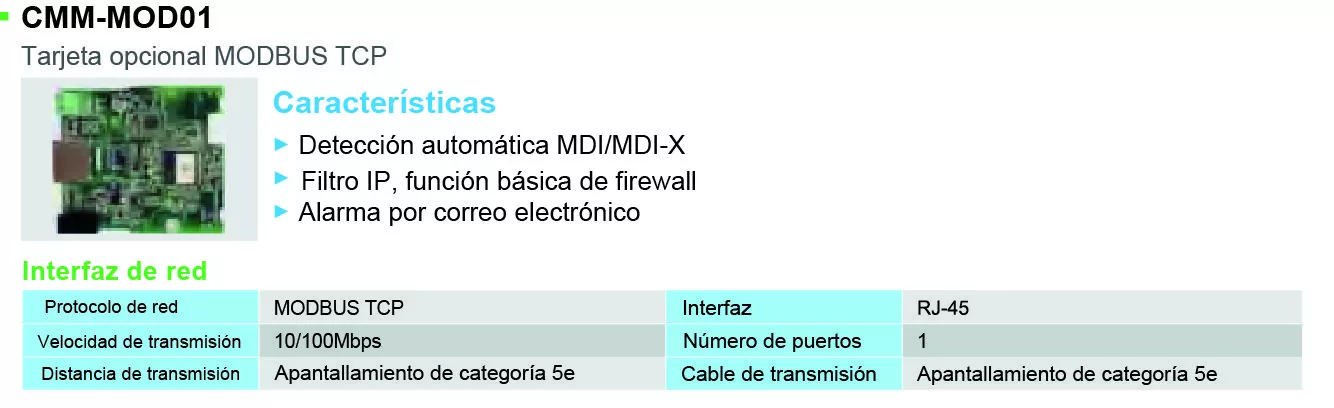 Accesorio CMM-MOD01